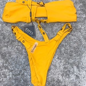 Yellow Zaful Bikini